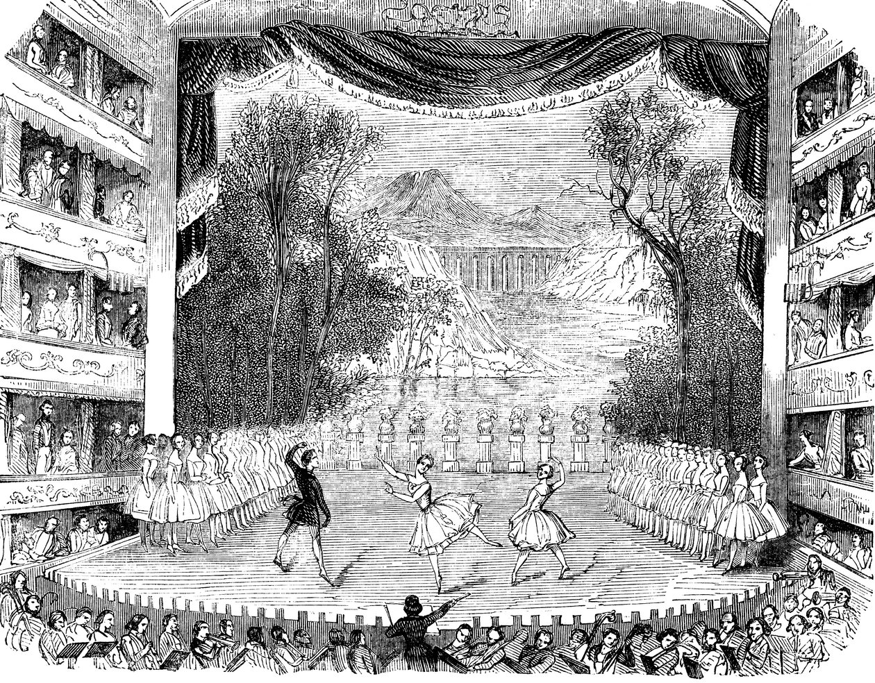 Représentation de ballet au Her Majesty