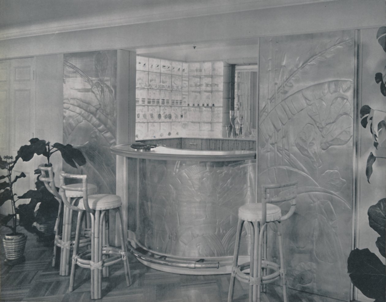 Bar dans la maison de M. et Mme Miles Gray, 1942 - Unbekannt