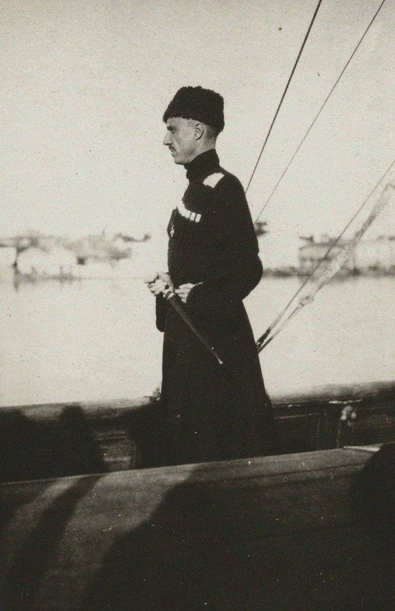 Baron Pyotr Nikolayevich Wrangel sur le yacht Lucullus. Lemnos, 1921 - Unbekannt