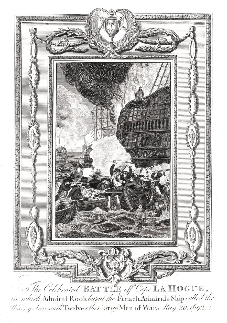 Bataille au large du cap La Hogue, 1692 - Unbekannt
