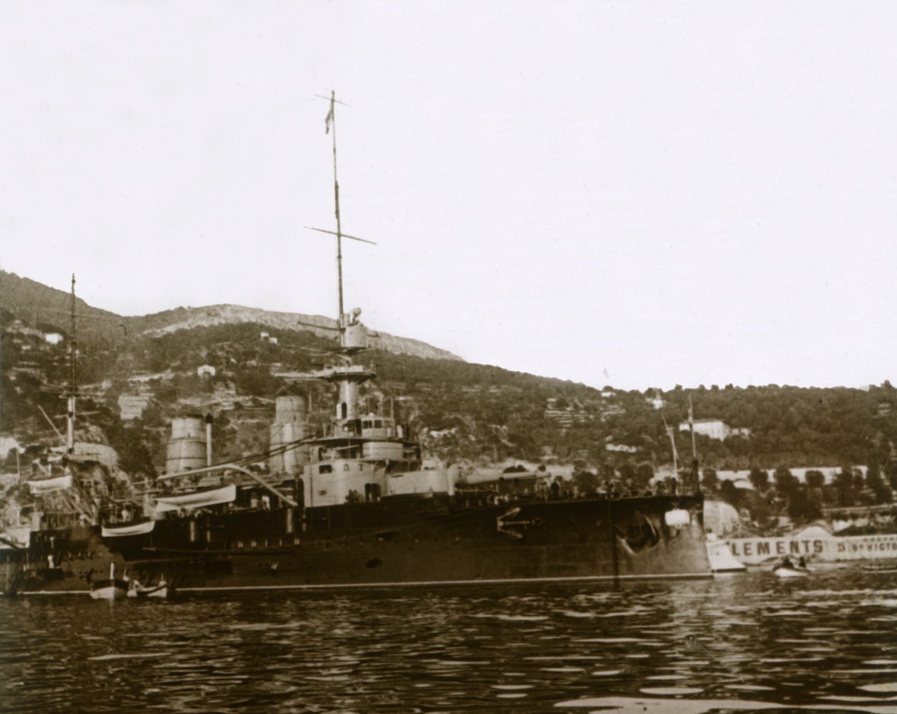 Cuirassé à Villefranche, France, vers 1914-1918 - Unbekannt