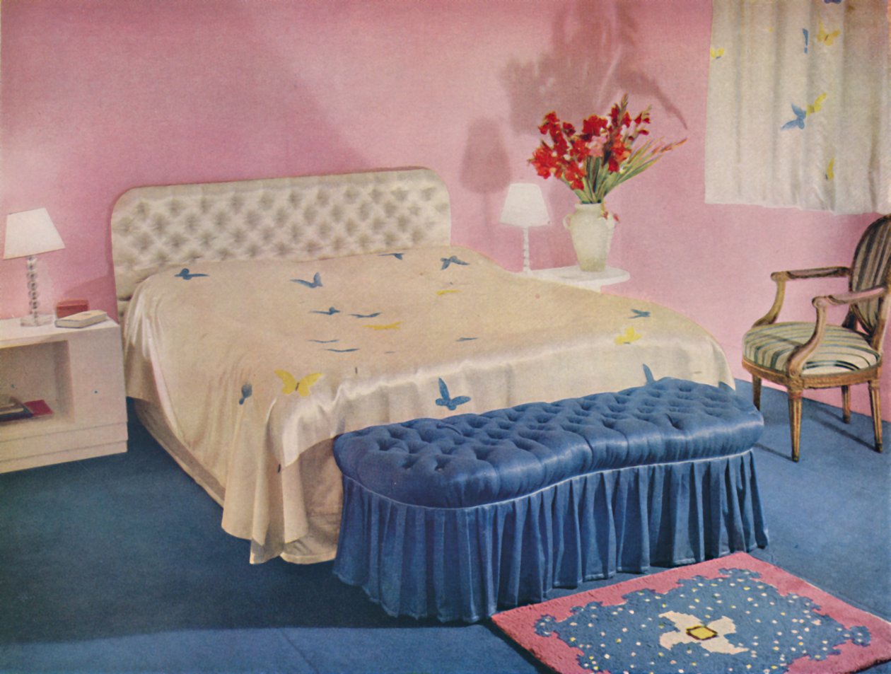 Chambre conçue par Green and Abbott, Ltd., 1939 - Unbekannt