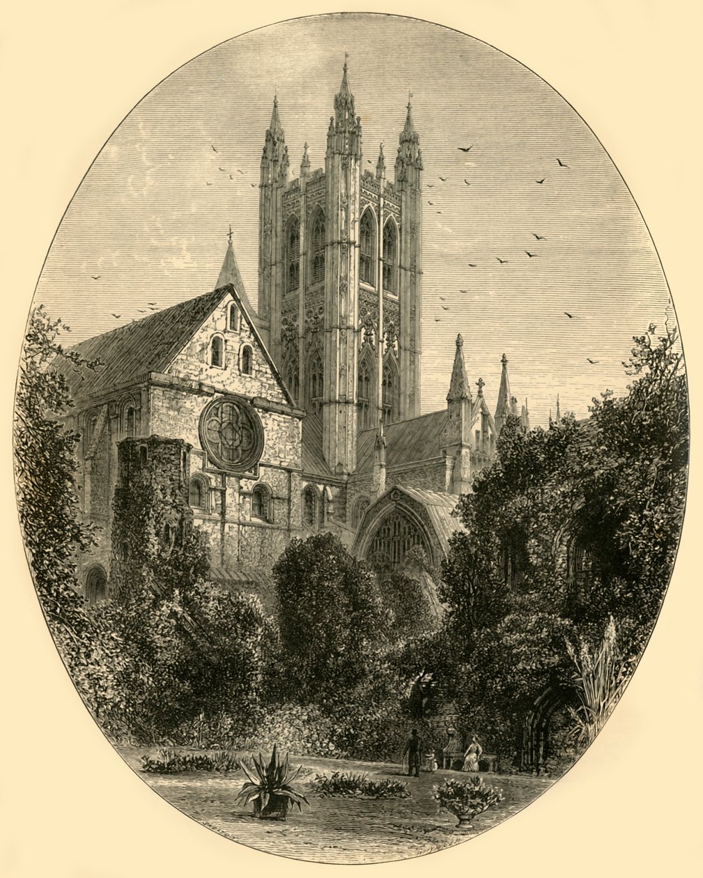 Tour Bell Harry, Cathédrale de Canterbury - Unbekannt