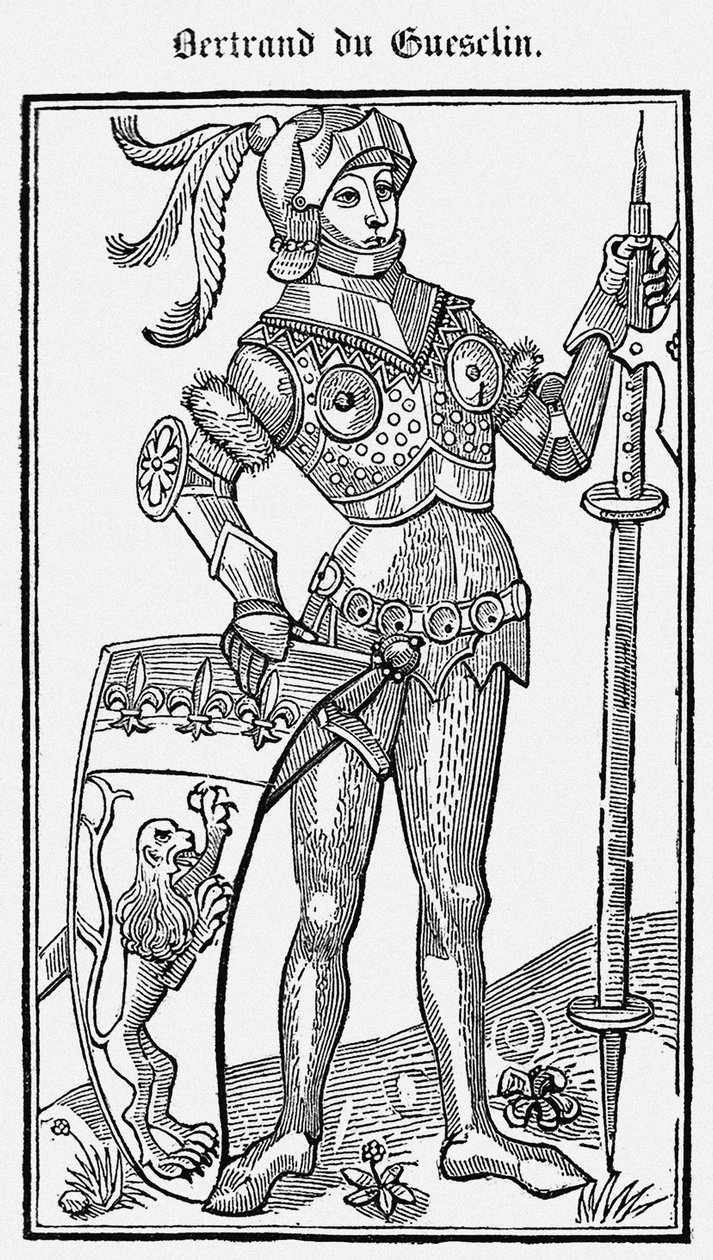 Bertrand du Guesclin, extrait du Livre des faits de messire Bertrand du Guesclin, 1487 - Unbekannt