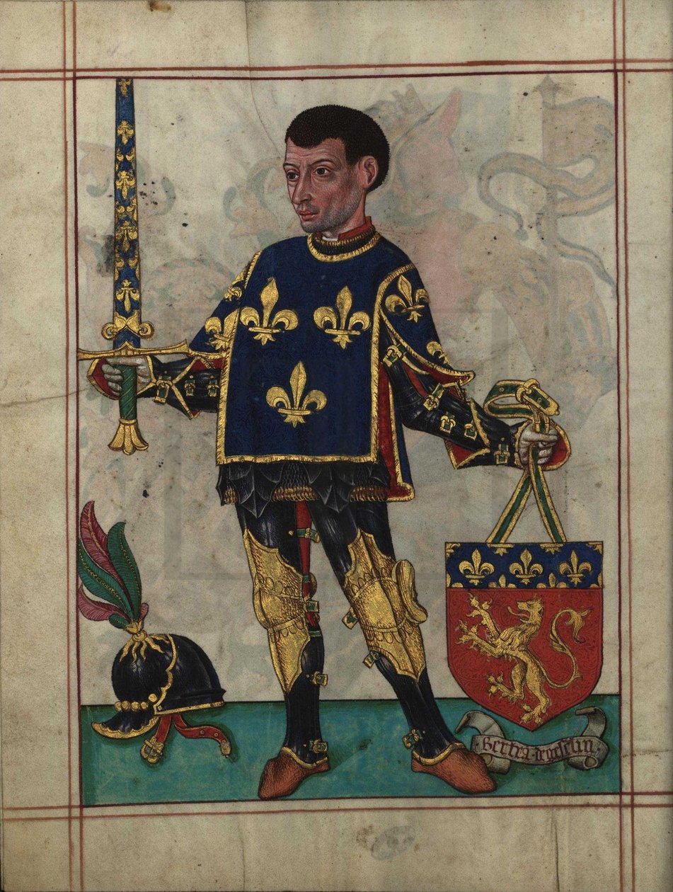 Bertrand du Guesclin, extrait du Livro do Ameiro-Mor, 1509 - Unbekannt