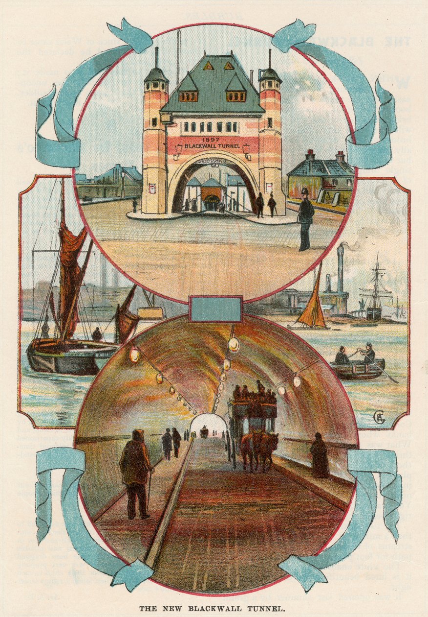 Tunnel de Blackwall, Londres - Unbekannt