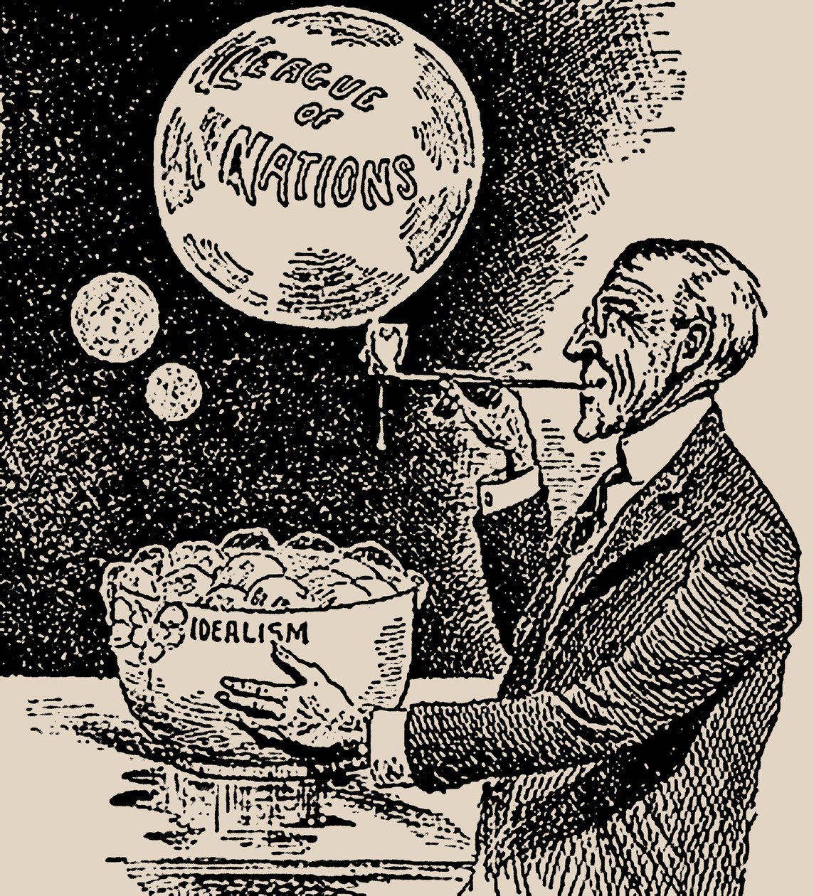 Souffler des bulles. Woodrow Wilson et la Société des Nations, 1919 - Unbekannt