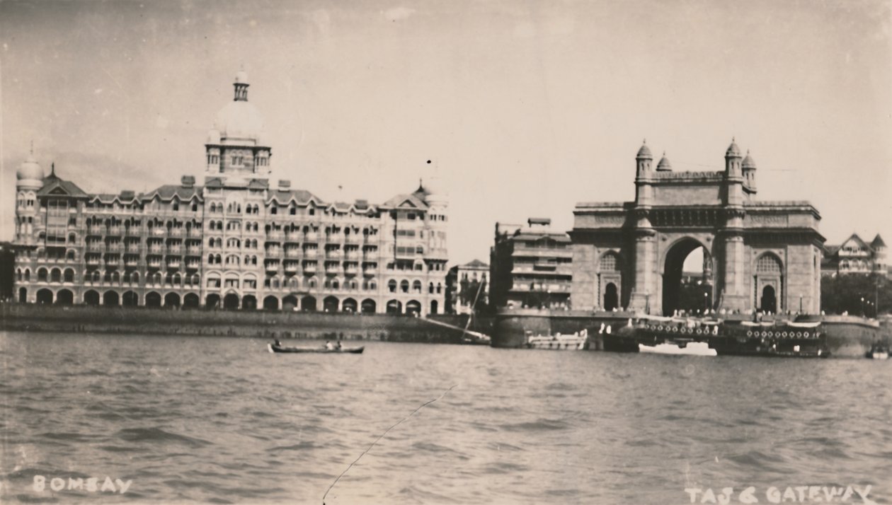 Bombay - Taj & Gateway, vers 1930 - Unbekannt