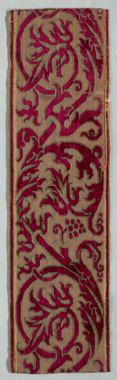 Fragment de Bordure, fin des années 1600 - Unbekannt