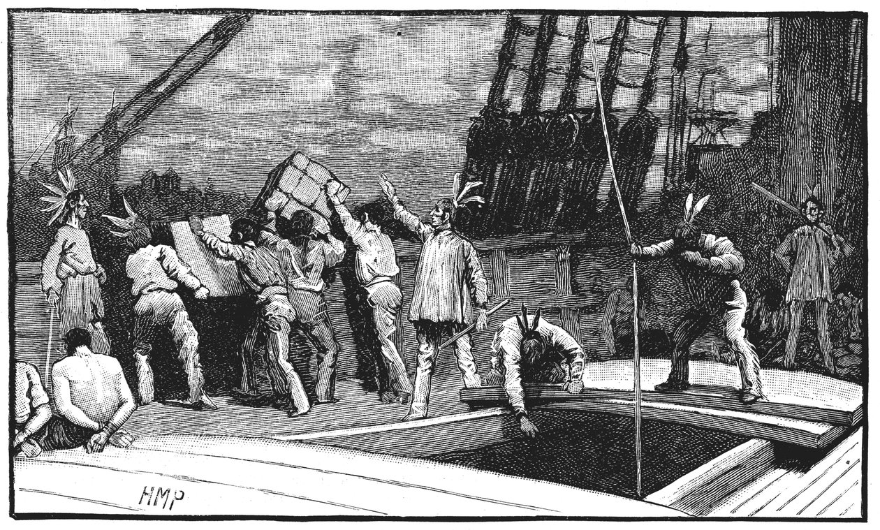 Boston Tea Party, 26 décembre 1773 - Unbekannt