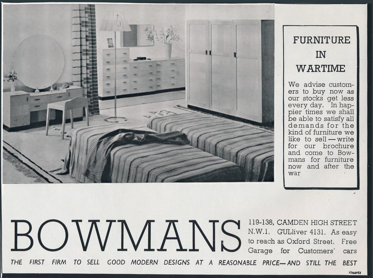 Publicité Bowmans, 1942 - Unbekannt