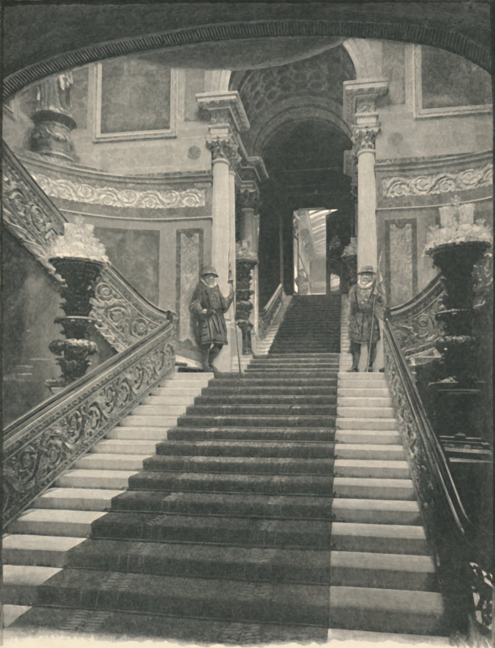 Palais de Buckingham : Le Grand Escalier, 1886 - Unbekannt