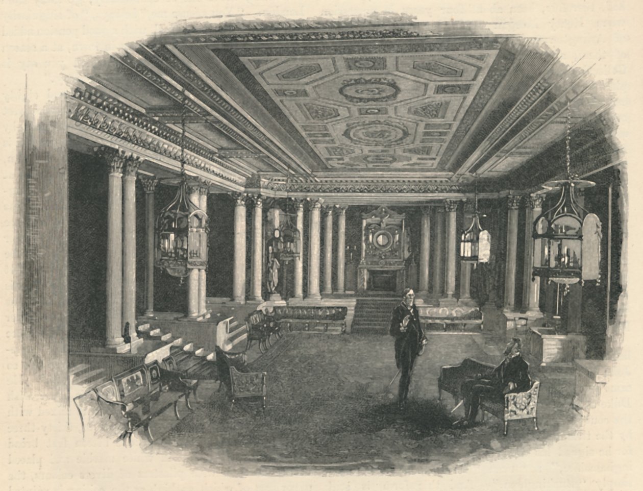 Palais de Buckingham : Le hall de marbre - Unbekannt