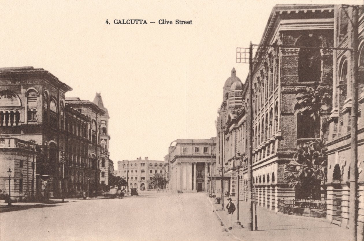 Calcutta - Clive Street, c1900 - Unbekannt