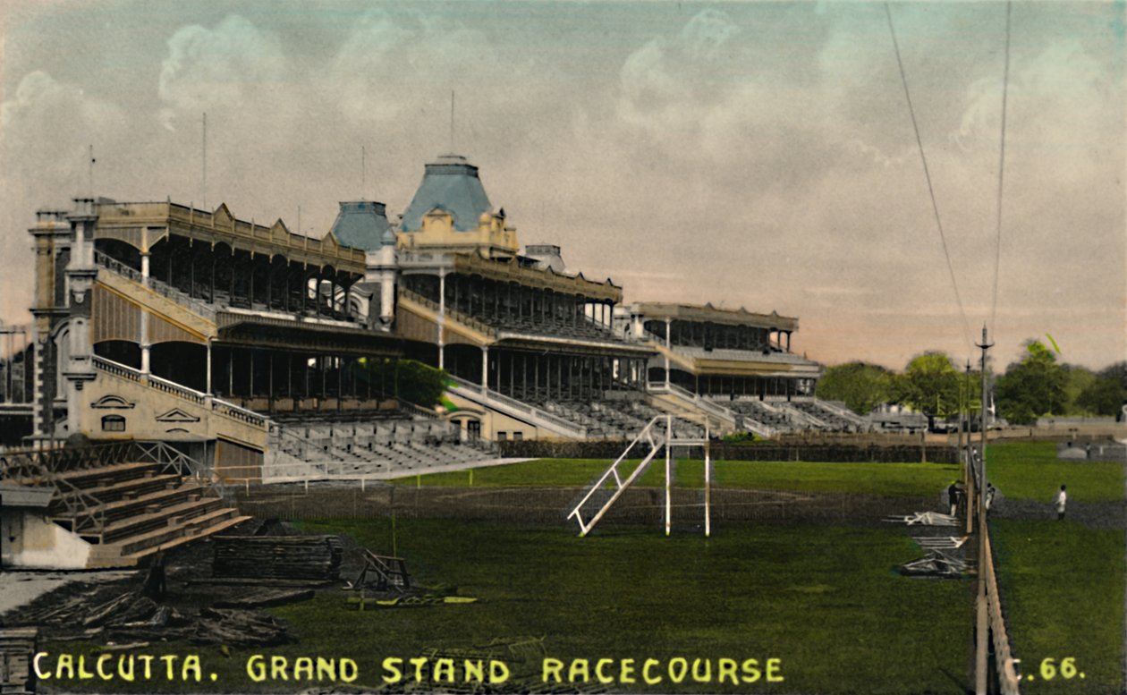 Calcutta. Grand Stand Hippodrome, vers les années 1930 - Unbekannt