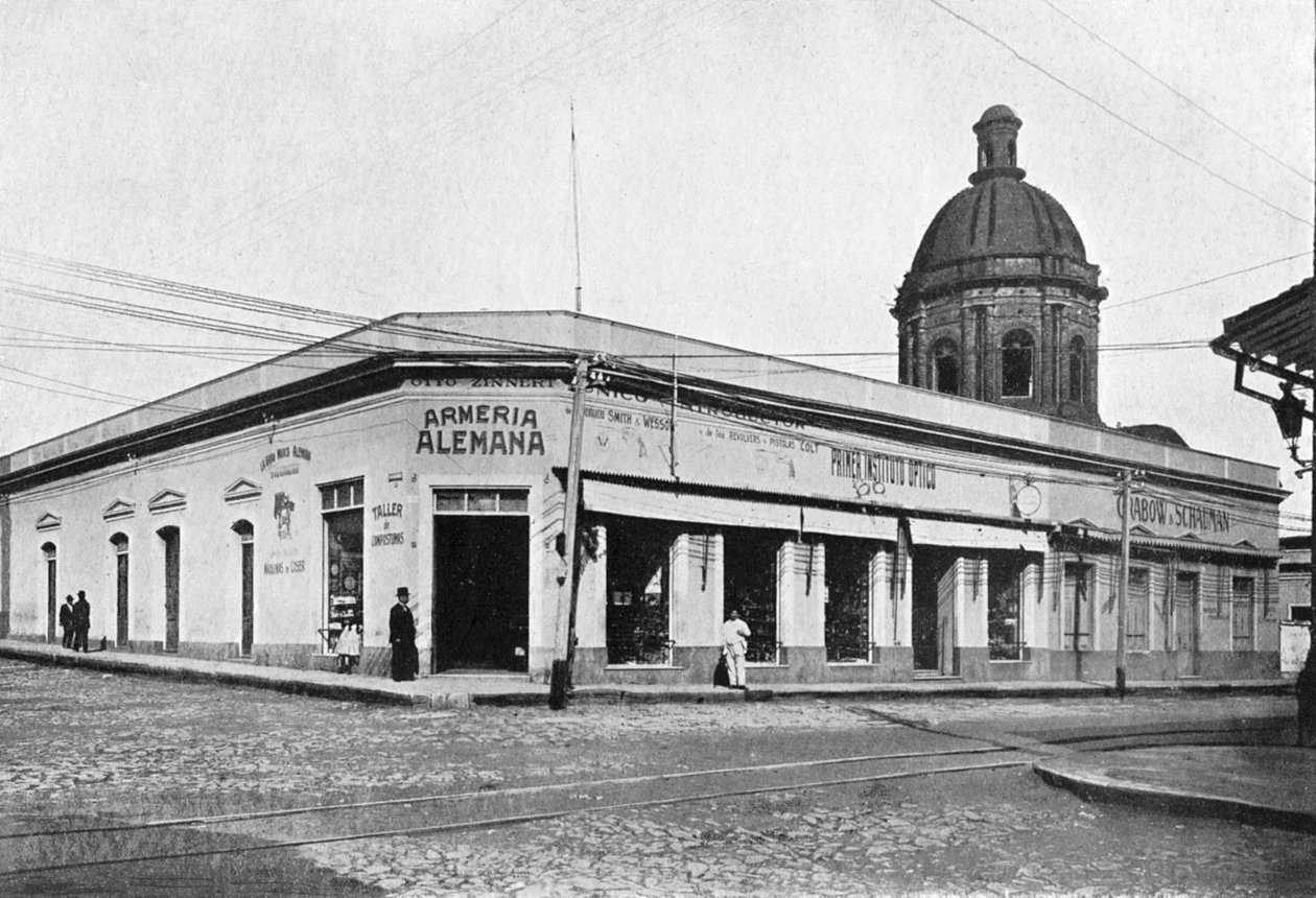 Calle Palmas, Asuncion, Paraguay, 1911 - Unbekannt