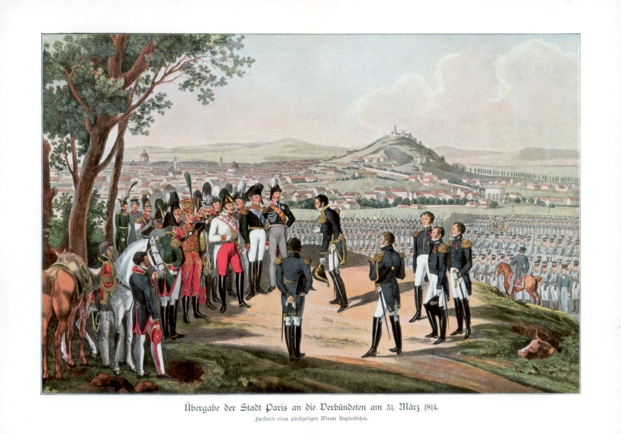 Capitulation de Paris, 31 mars 1814, 1900 - Unbekannt