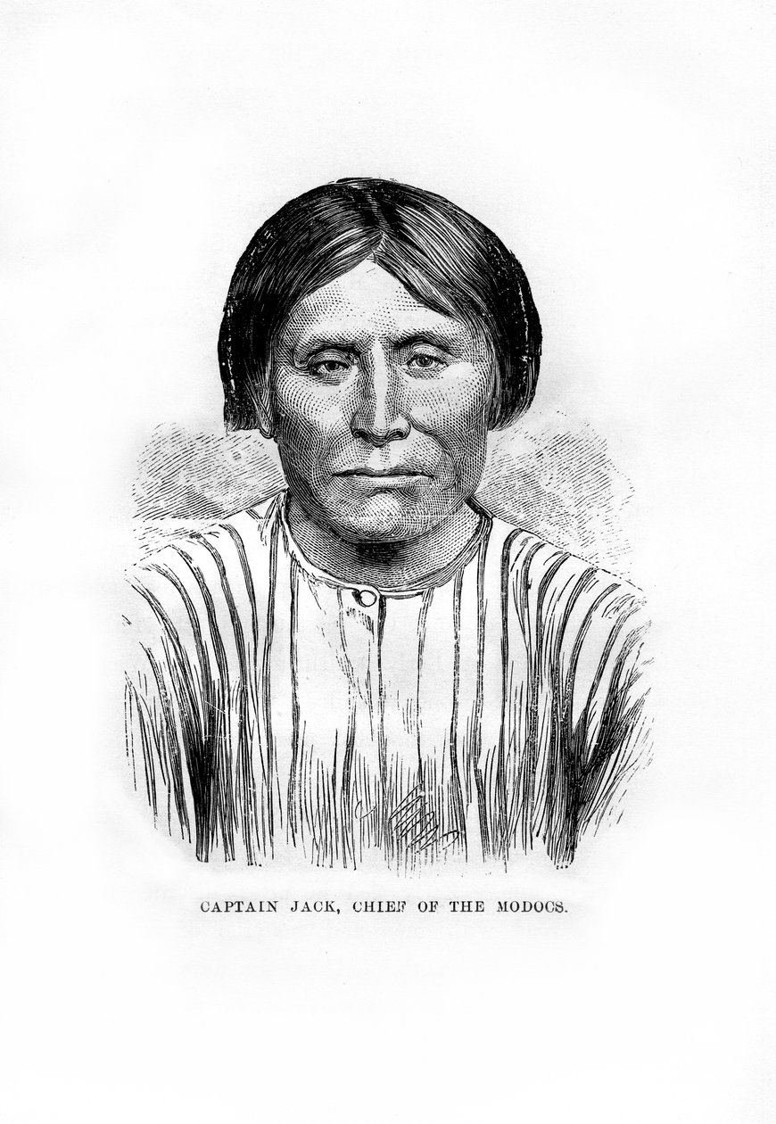 Capitaine Jack, chef de la tribu amérindienne Modoc, 1872 - Unbekannt