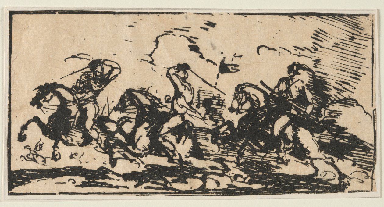 Bataille de cavalerie - Unbekannt