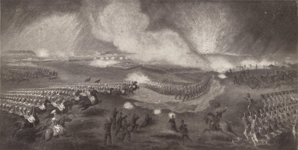 Charge des troupes britanniques sur la route de Windlesham, 24 avril 1854 - Unbekannt