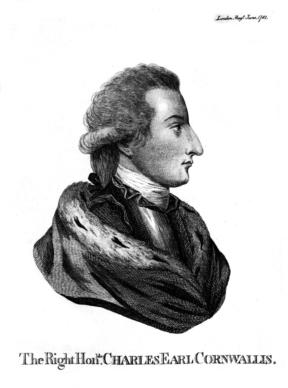 Charles Cornwallis 1738-1805, 1er marquis Cornwallis, 1781 - Unbekannt