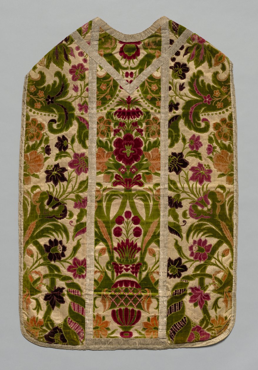 Chasuble, étole, bourse, corporal et manipule, vers 1600-1700 - Unbekannt