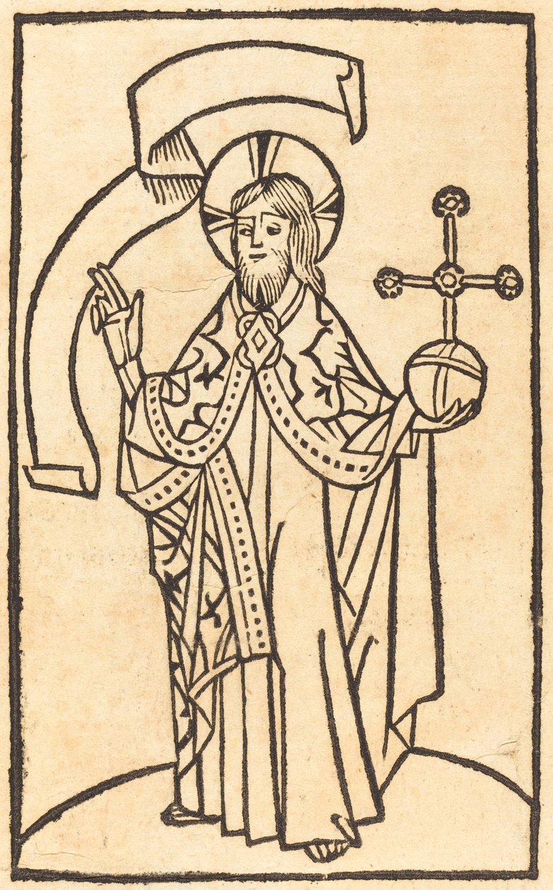 Christ en Salvator Mundi - Unbekannt