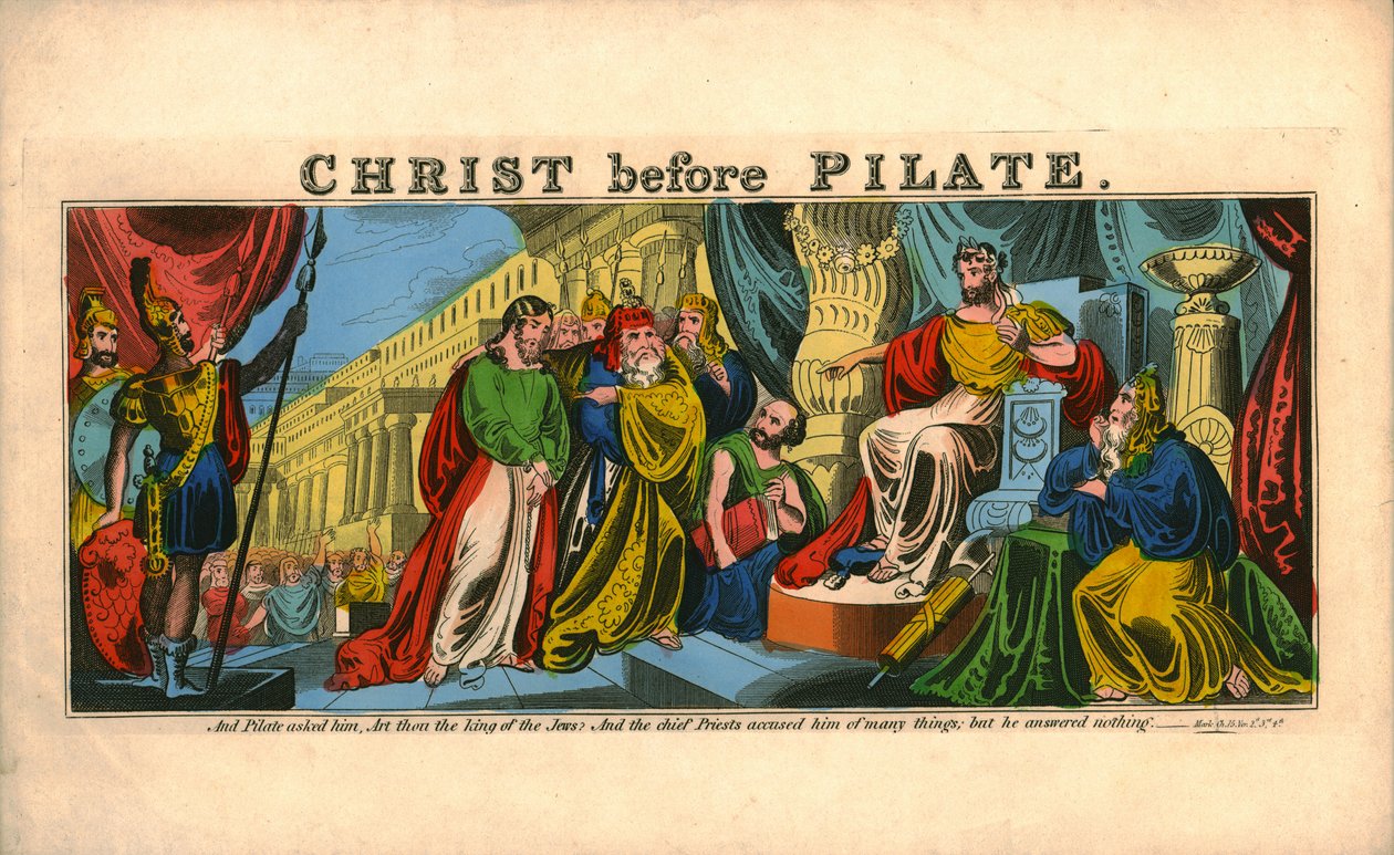 Christ devant Pilate - Unbekannt