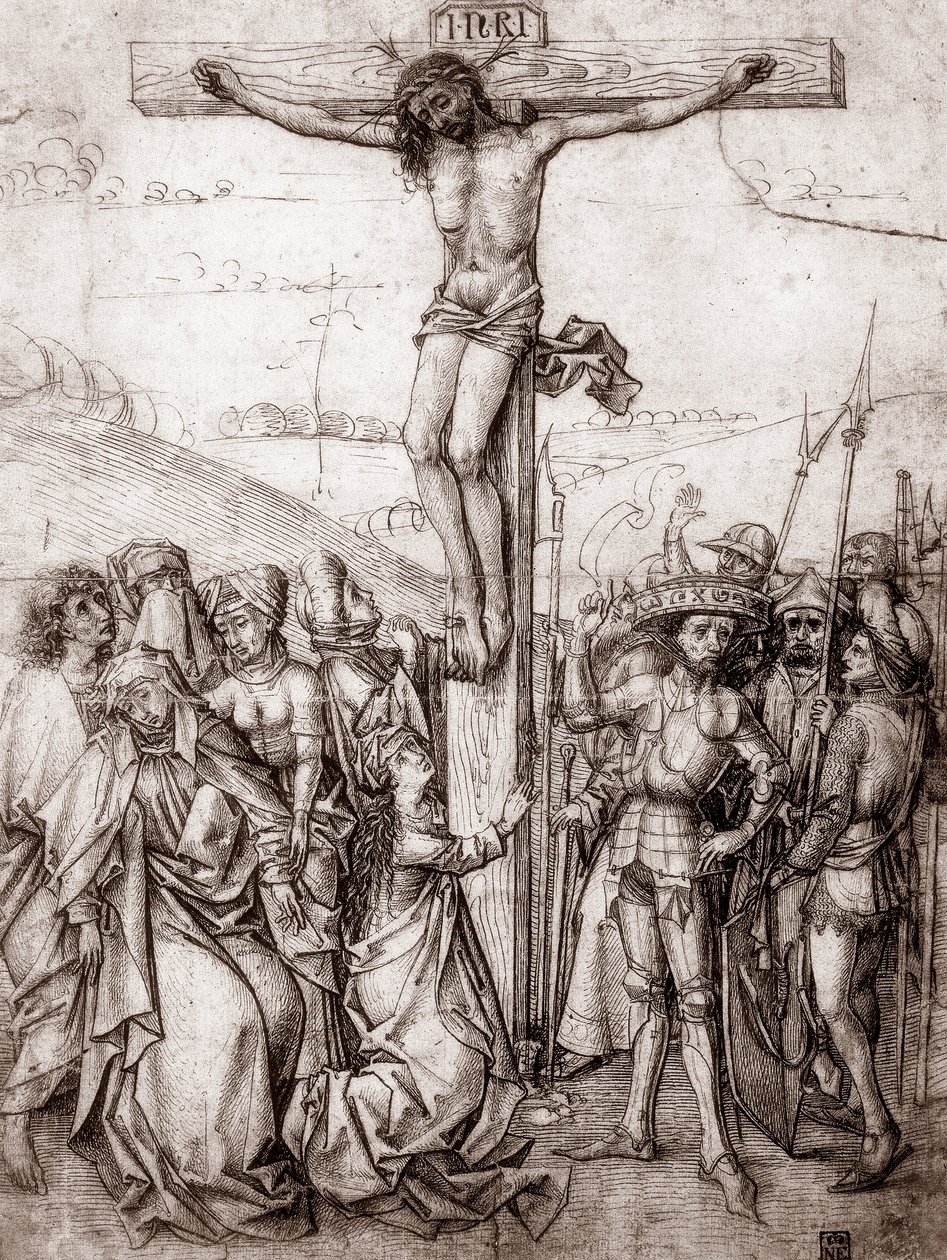 Christ en croix, vers 1480 - Unbekannt