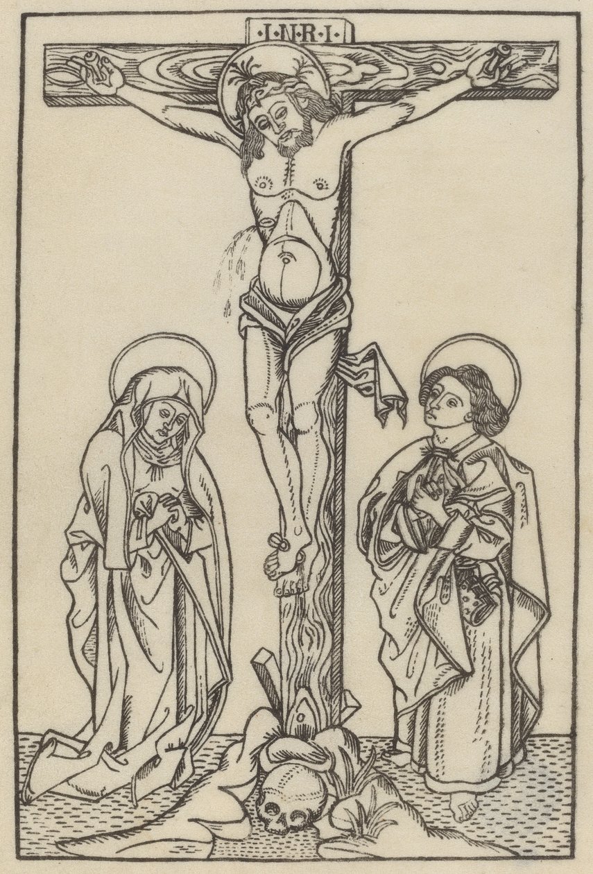 Christ sur la croix - Unbekannt