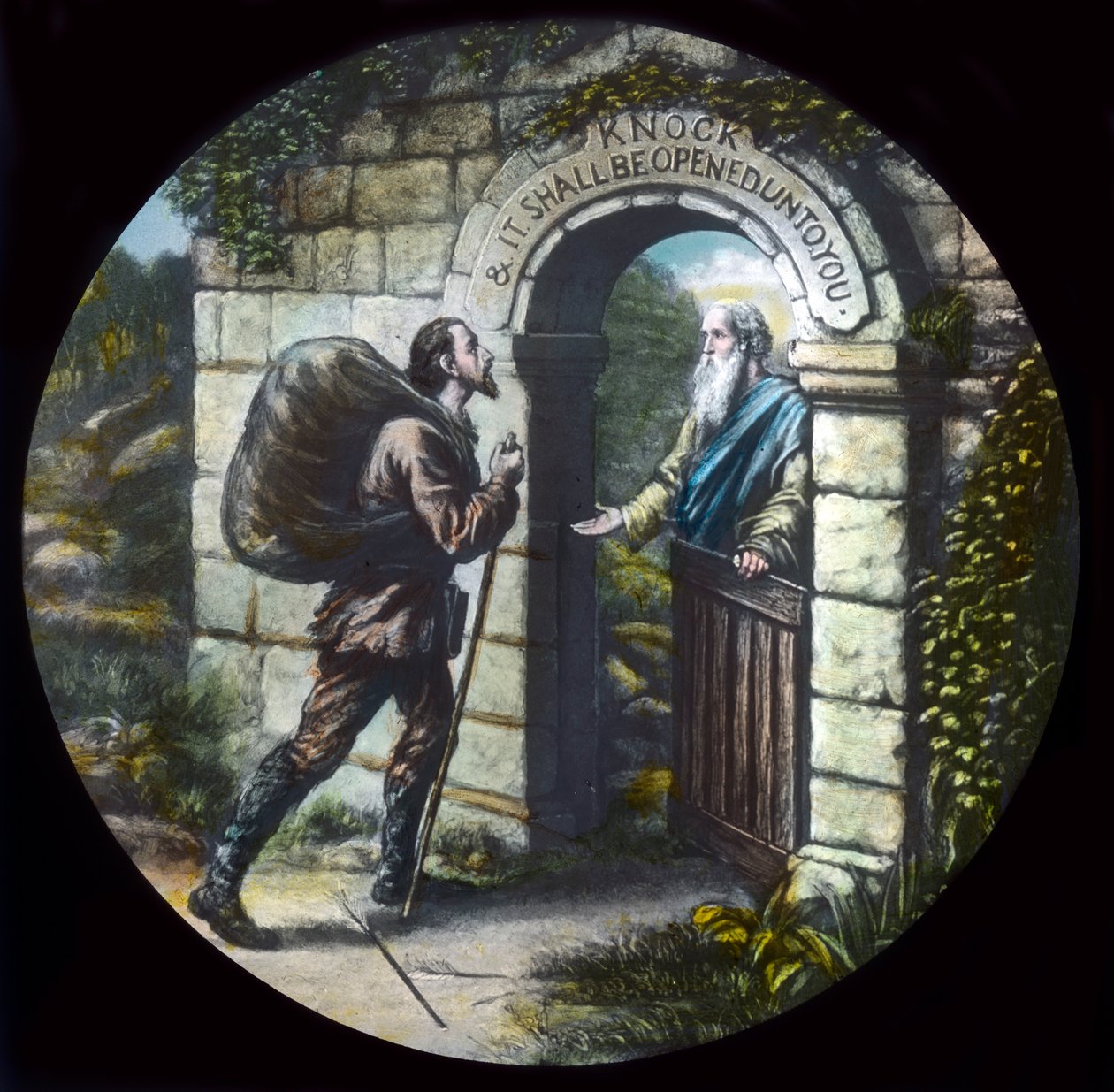 Chrétien à la porte - Unbekannt