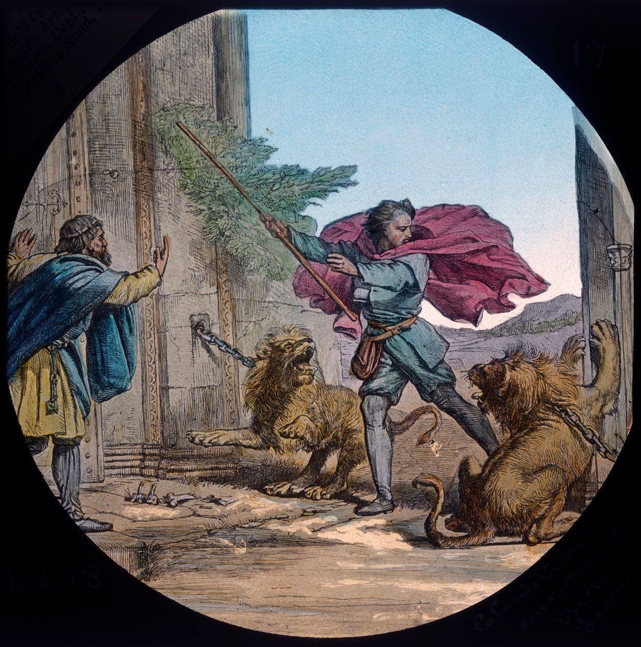 Christian rencontre deux lions - Unbekannt