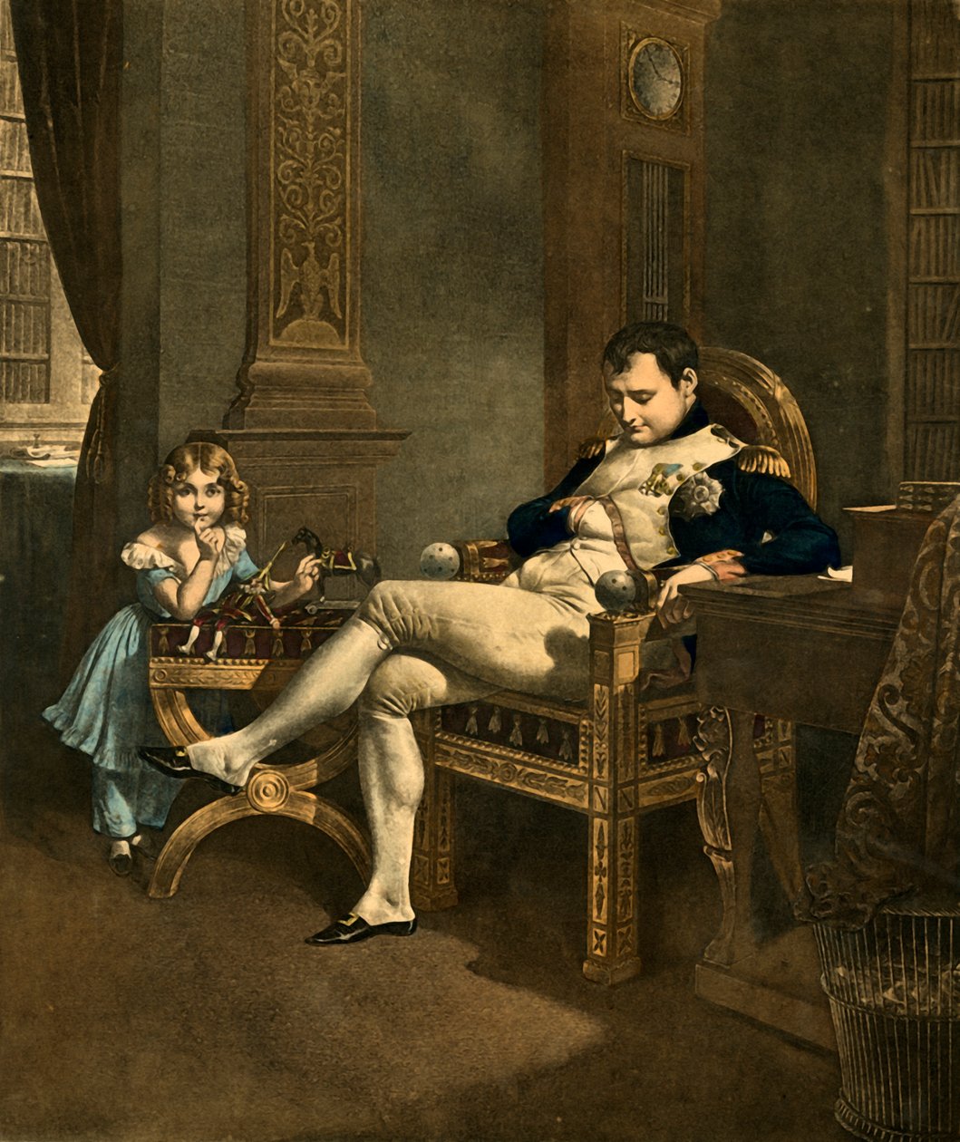 Chut! Papa dort!, 19e siècle, 1921 - Unbekannt