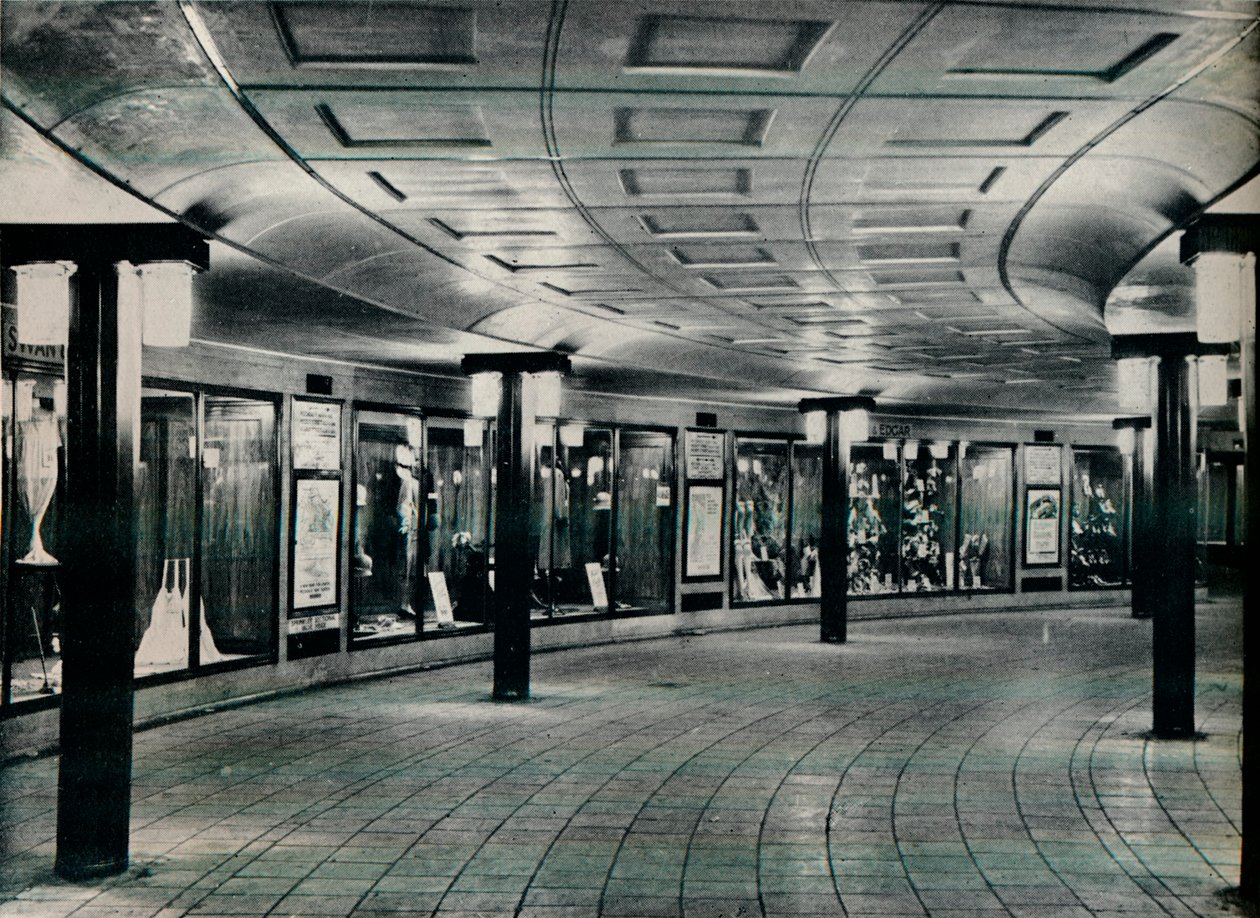 Zone de circulation de la station Piccadilly Circus, 1929 - Unbekannt