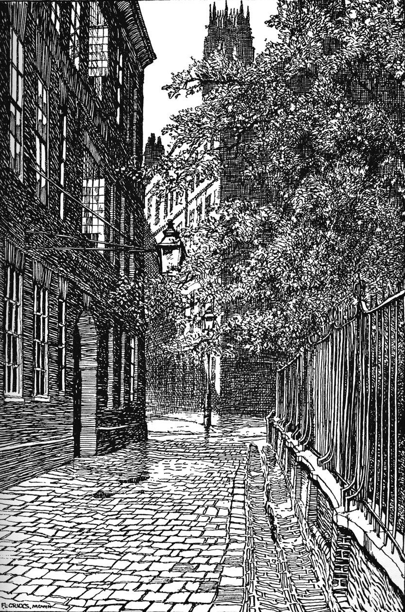 Cliffords Inn, vue vers le nord, 1903 - Unbekannt