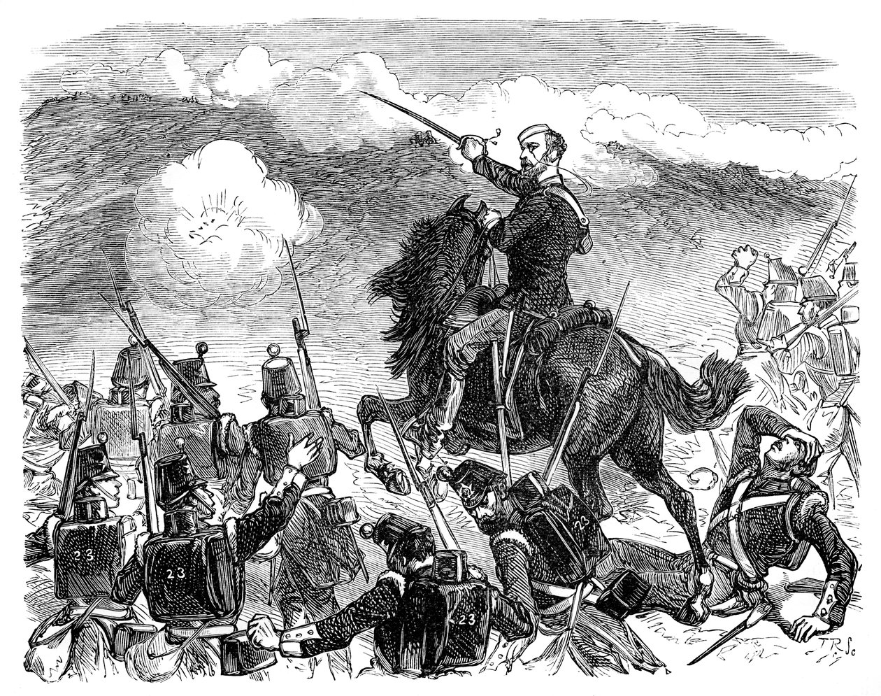La brigade de Codrington à la bataille de l