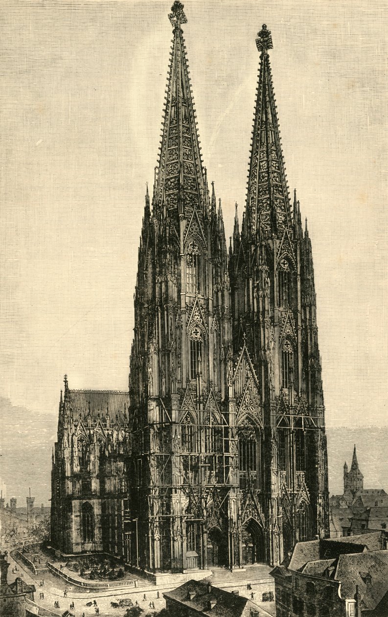 Cathédrale de Cologne, 1890 - Unbekannt