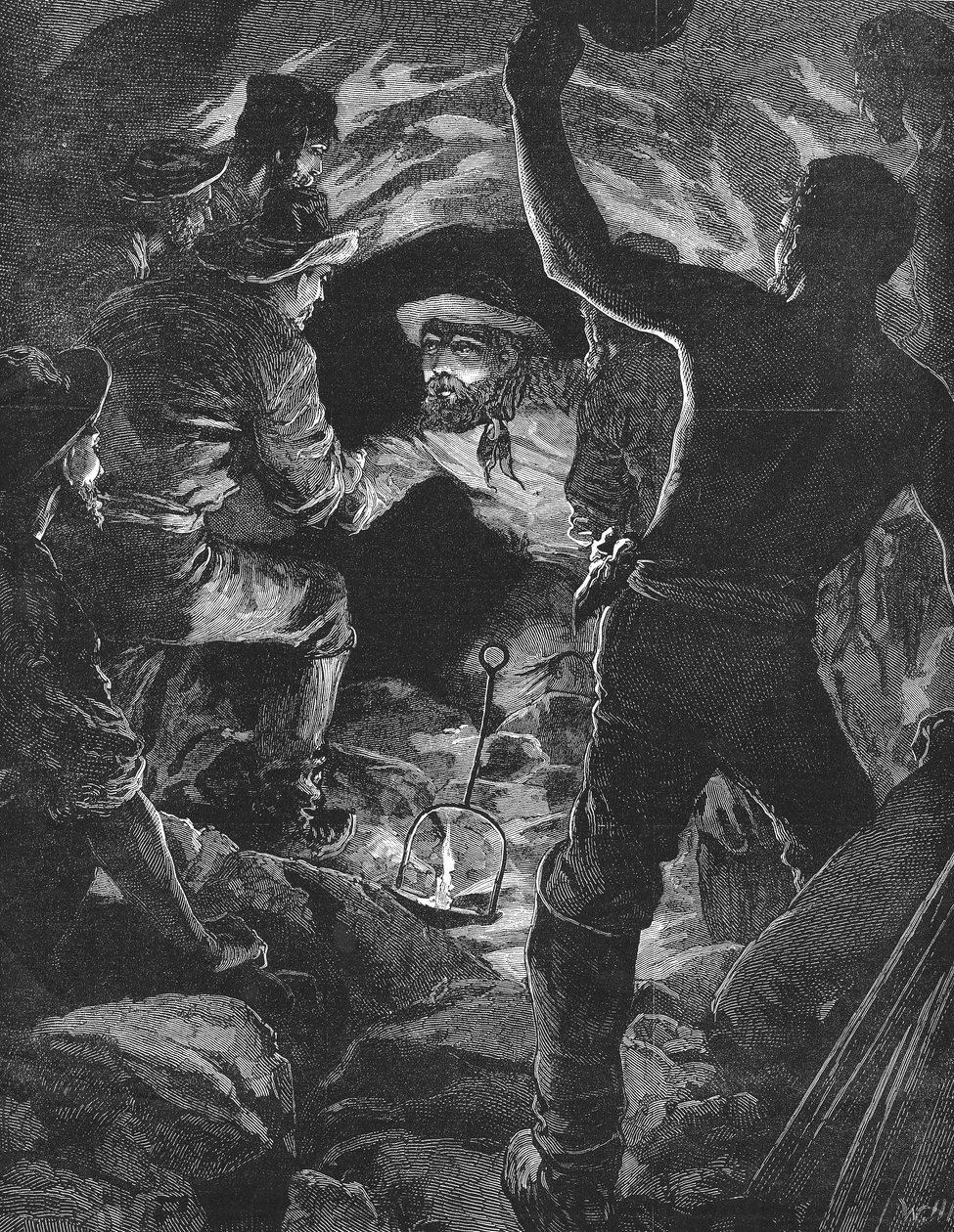 Achèvement du tunnel du Saint-Gothard sous les Alpes, 1880 - Unbekannt
