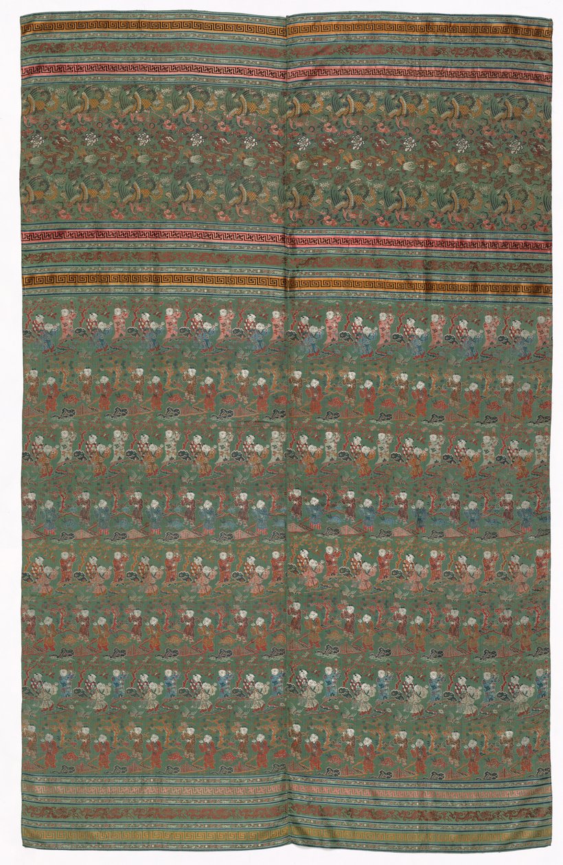 Tissu à armure composée, 1800s - Unbekannt