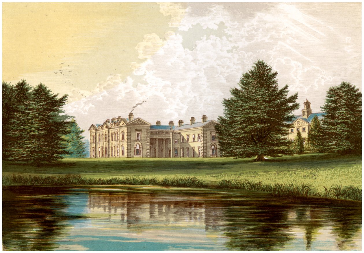 Compton Verney, Warwickshire, maison de Lord Willoughby de Broke, vers 1880 - Unbekannt