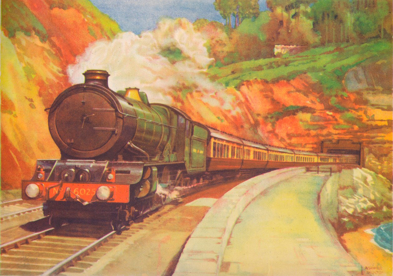 Cornish Rivera Limited, G.W.R., près de Dawlish, 1940 - Unbekannt