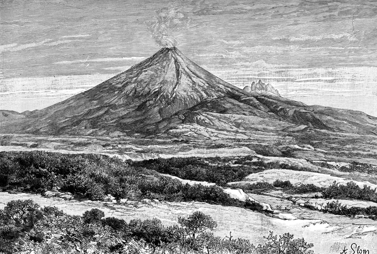 Volcan Cotopaxi, Équateur, 1895 - Unbekannt