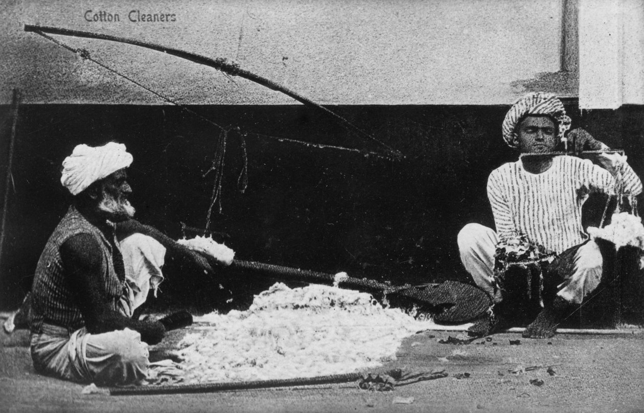 Nettoyeurs de coton, Inde, XXe siècle - Unbekannt