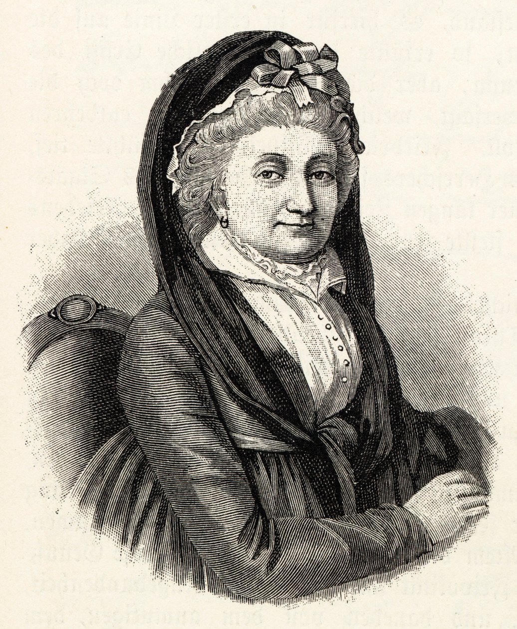 Comtesse Sophie Marie von Voß 1729-1814 - Unbekannt