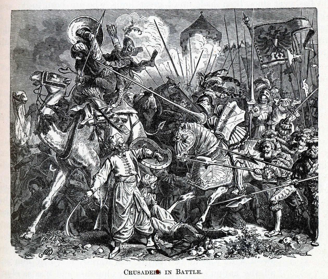 Croisés en bataille, 1882 - Unbekannt