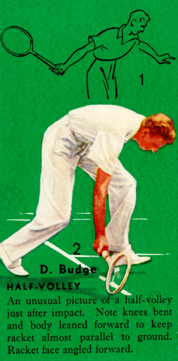 D. Budge - Demi-volée, vers 1935 - Unbekannt