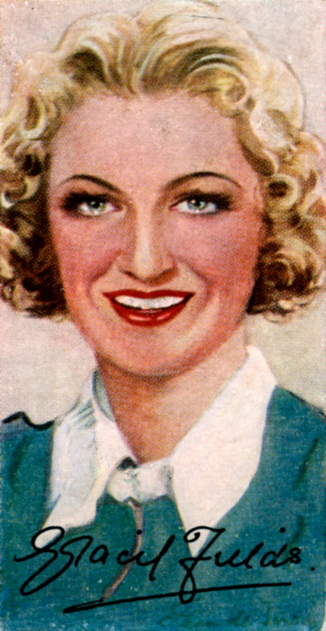 Dame Gracie Fields, 1898-1979, chanteuse et comédienne anglaise, 20ème siècle - Unbekannt