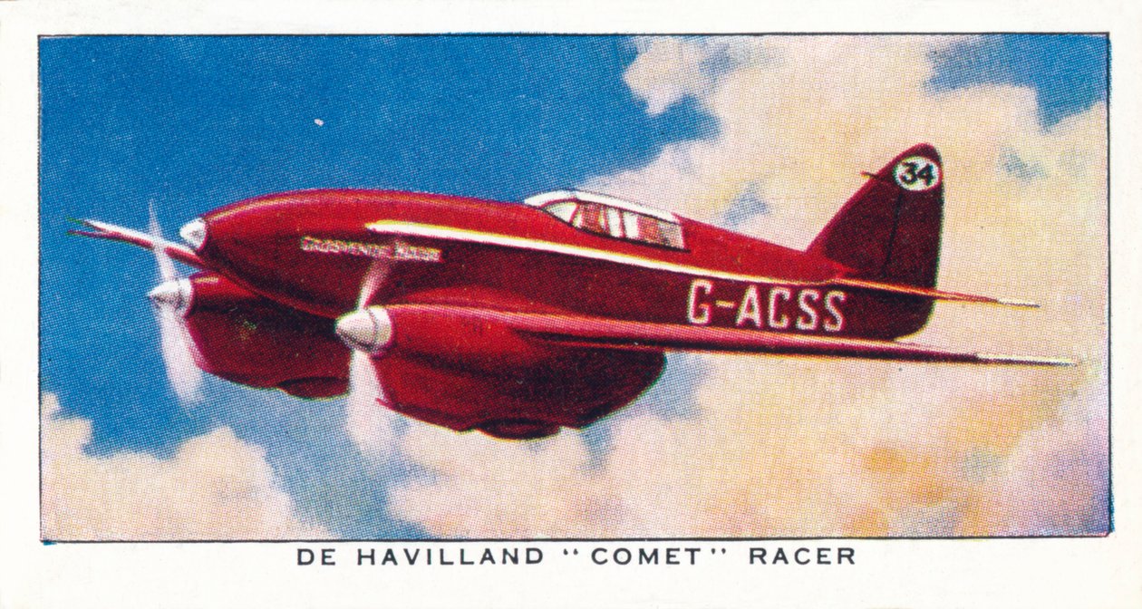 De Havilland Comet Racer, 1938 - Unbekannt