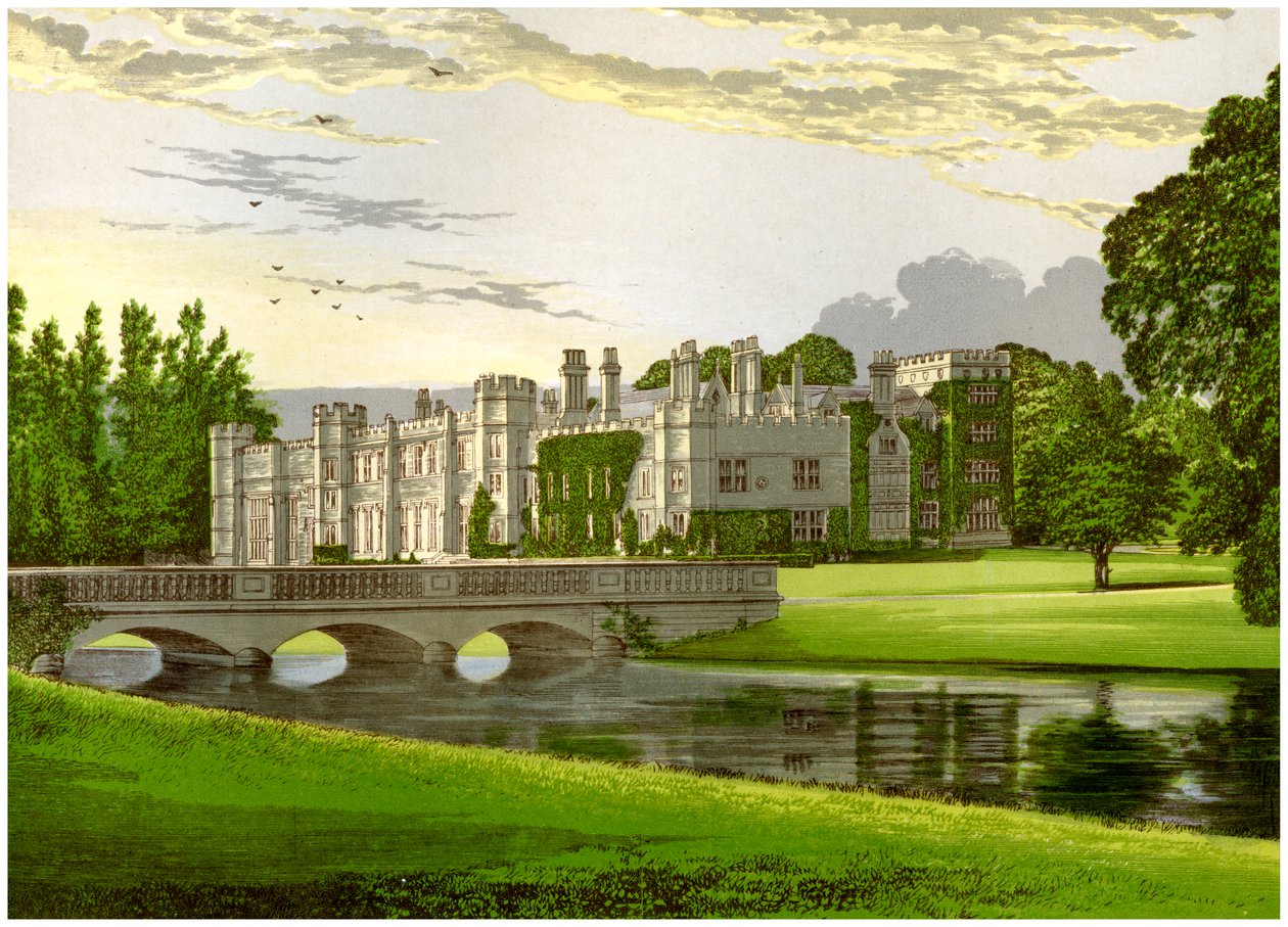 Deene Park, Northamptonshire, maison de la comtesse de Cardigan, vers 1880 - Unbekannt