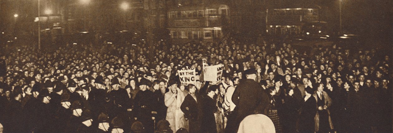 Manifestation à Whitehall, 10 décembre 1936, 1937 - Unbekannt